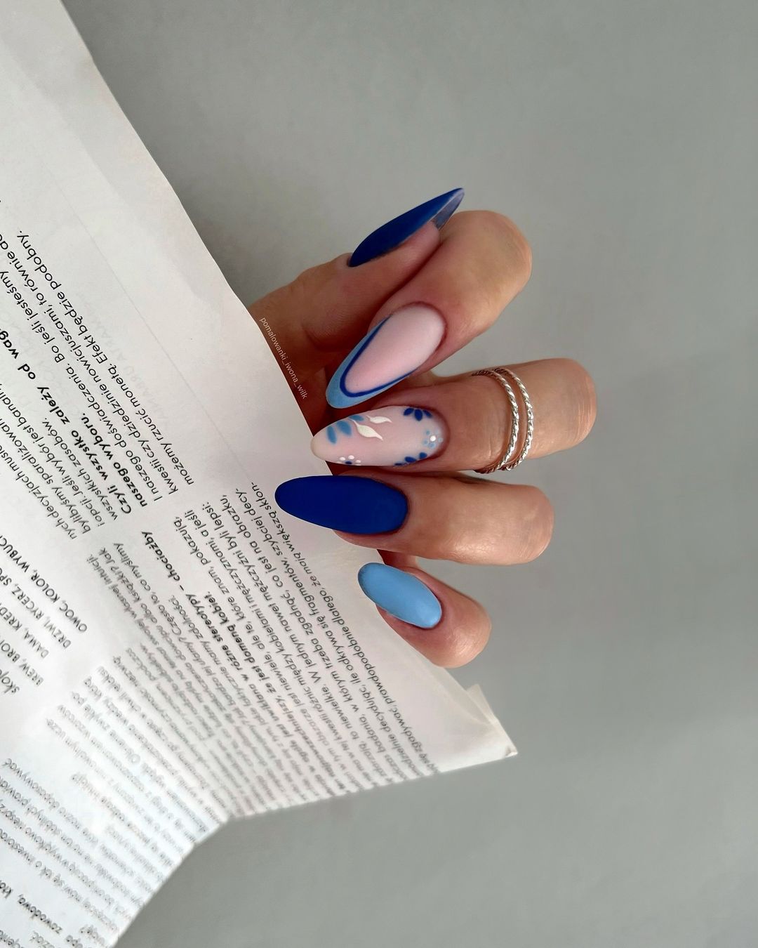 Blue Fall Nails 2024: 29 Ideas to Inspire Your Next Manicure