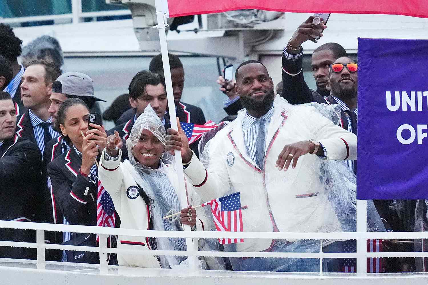 Coco Gauff Beams with Pride During Olympics Opening Ceremony