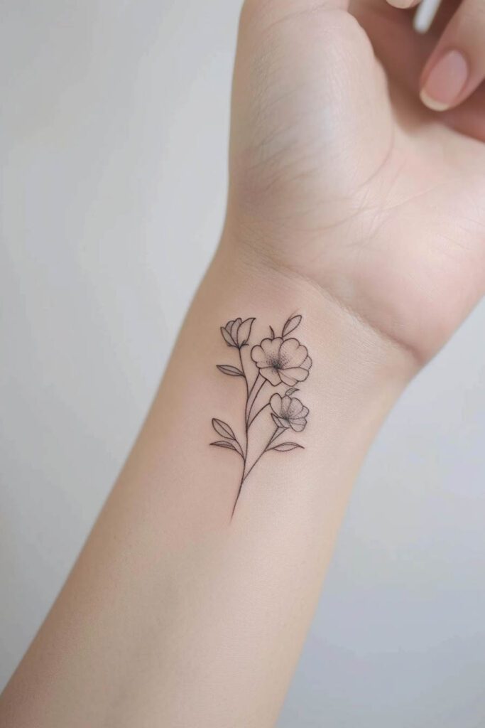 flower tattoos