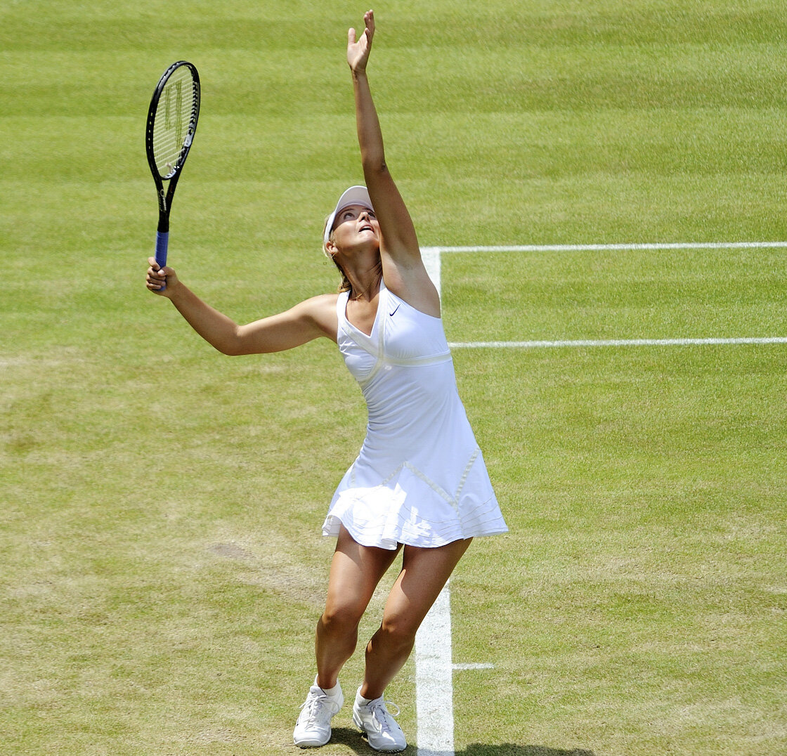 By Justin Smith - originally posted to Flickr as Maria Sharapova – Wimbledon 2009, CC BY-SA 2.0, https://commons.wikimedia.org/w/index.php?curid=7231916