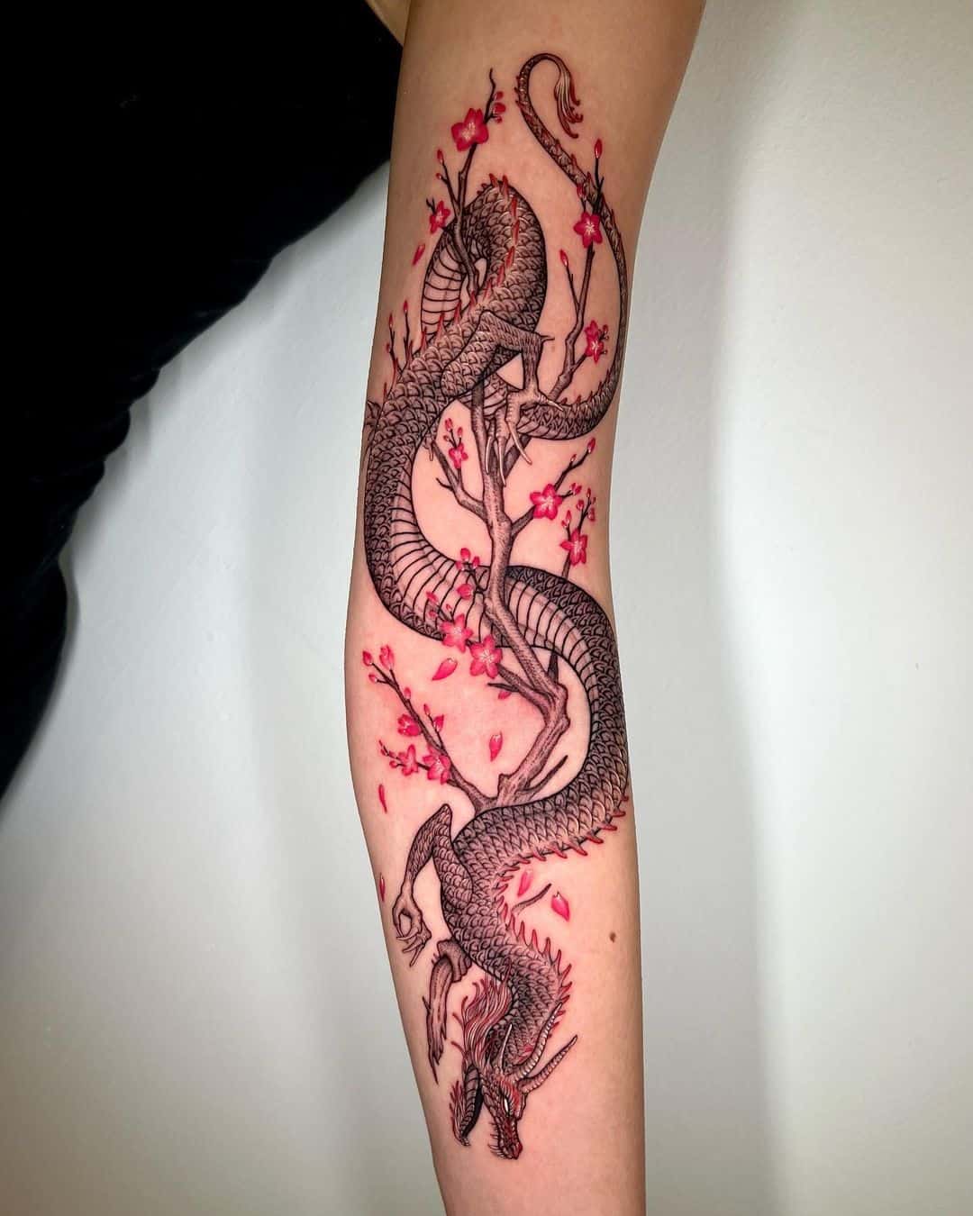 Dragon tattoo by