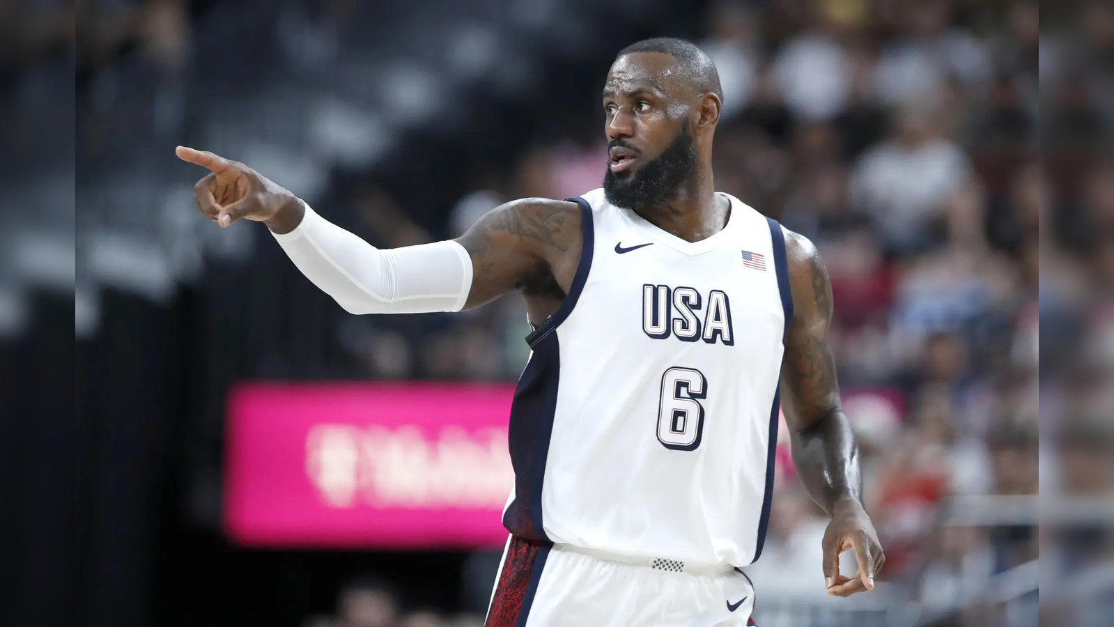 LeBron James at 39 still is the center of attention for USA Basketball.  That won't change in Paris - The Economic Times