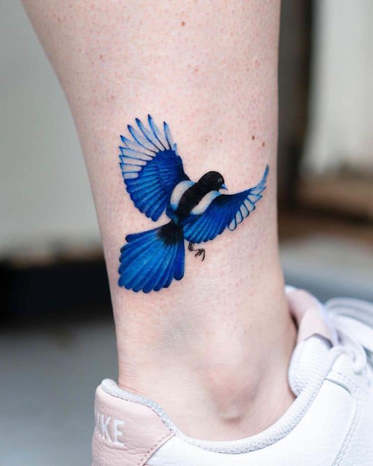 Blue Tattoos by Pokhy