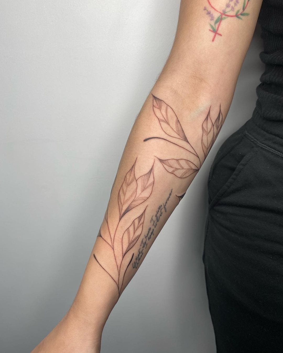 Simple Vine Tattoos