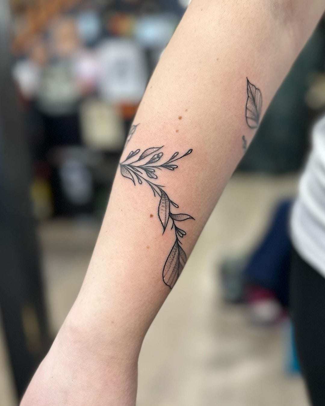 Simple Vine Tattoos