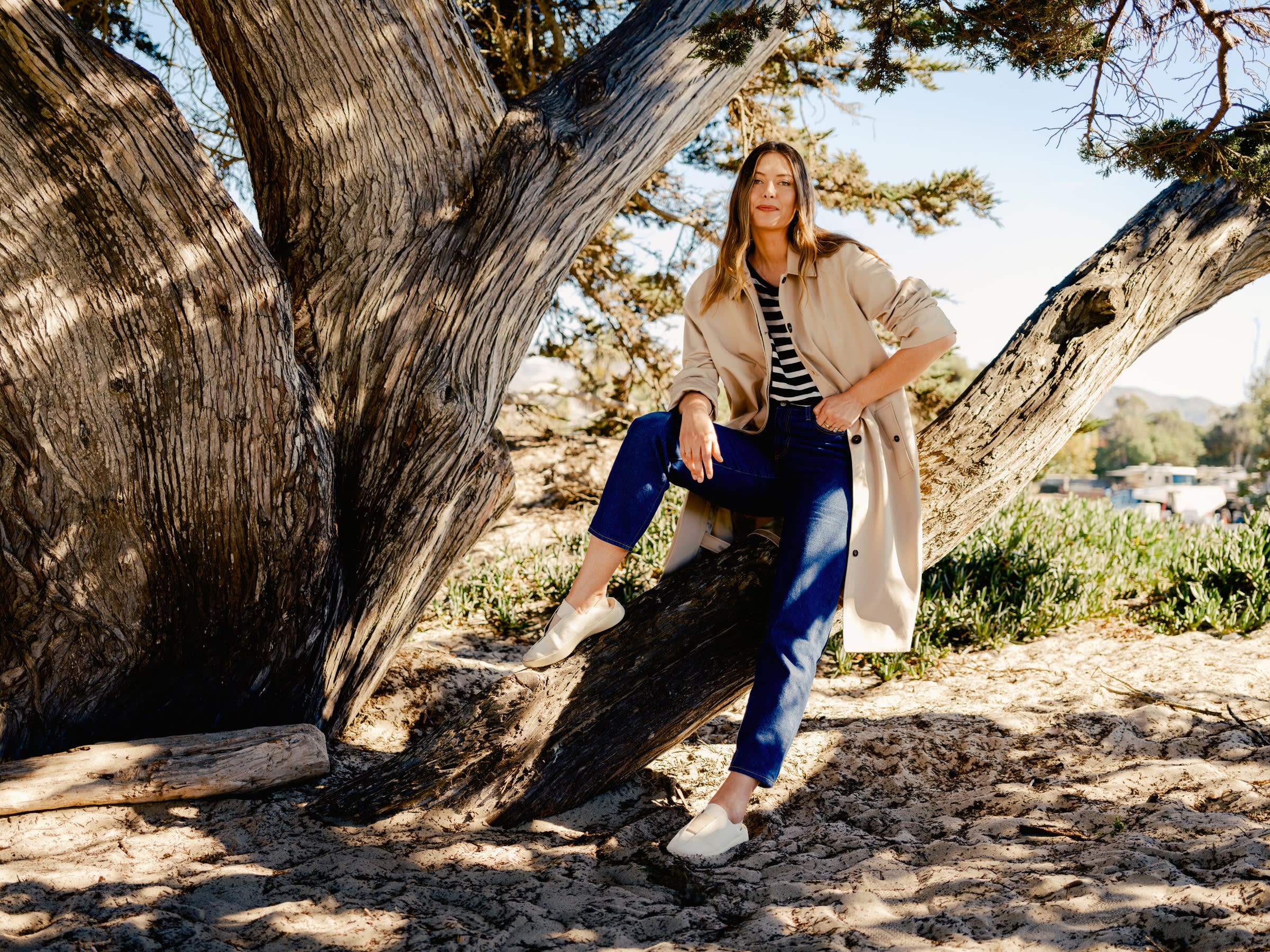 Sharapova on Carpinteria State Beach