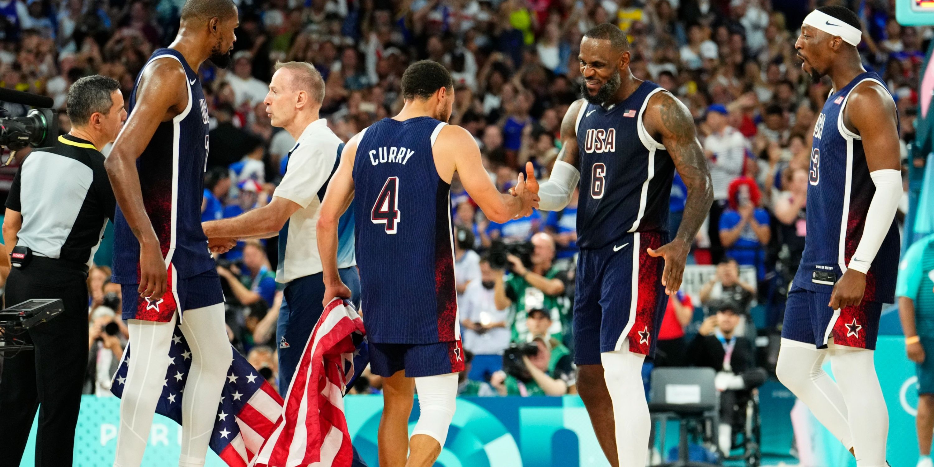 Stephen Curry LeBron James Team USA