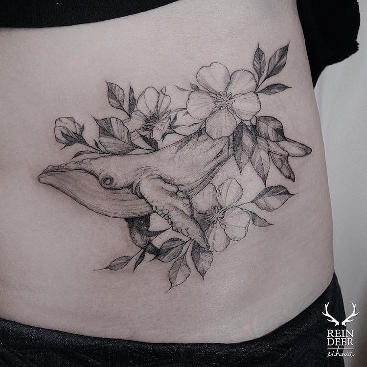 Delicate Tattoos Nature Tattoos by Le jardin de Zihwa