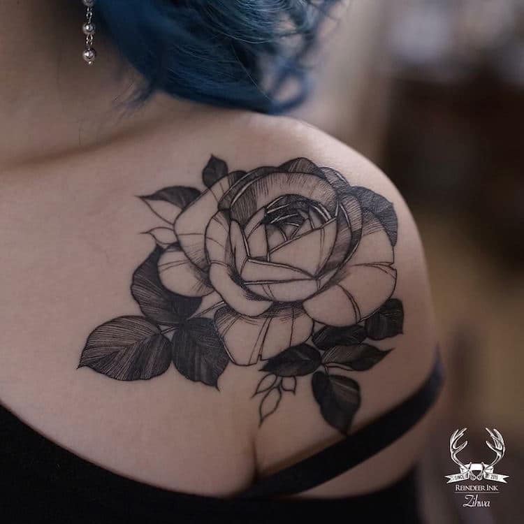 Delicate Tattoos Nature Tattoos by Le jardin de Zihwa