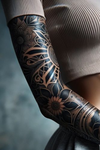 Floral Sleeve Tattoos for Women 2024: Discover Unique and Colorful Designs for Your Next Tattoo