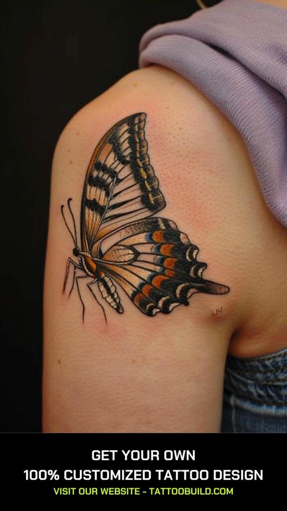 butterfly wing tattoo ideas