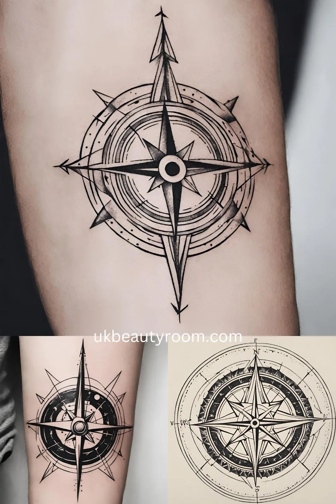 Compass tattoo